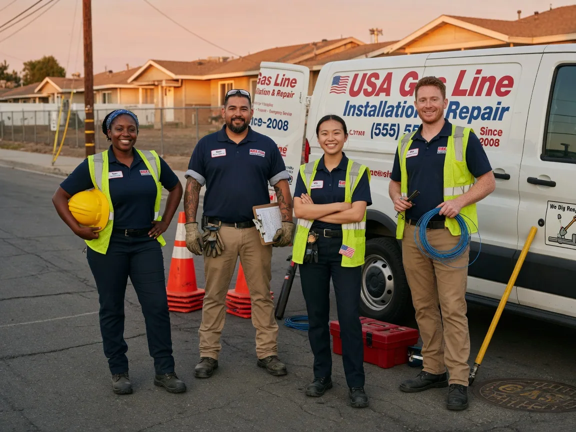 Gas Line Installation company in Quinby, VA